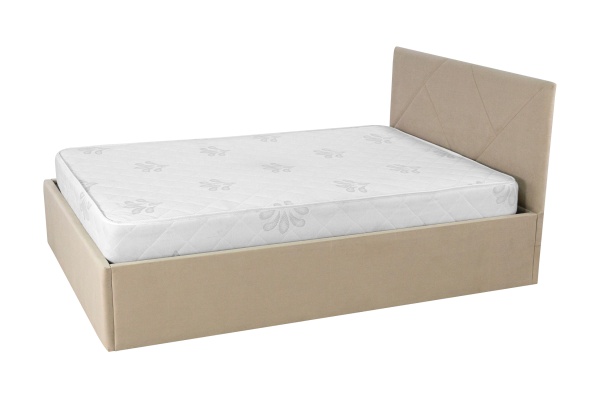Кровать Лима 1.4 м бежевая