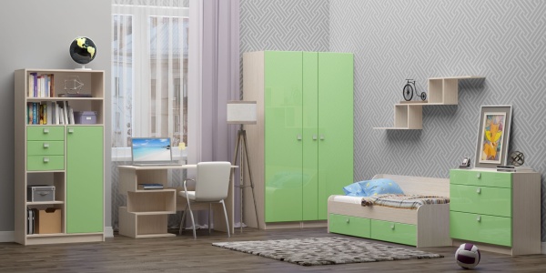 Детский Гарнитур Юнга-М МДФ/Разные Цвета