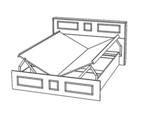 Кровать "Конго" 1400/1600