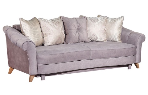 Диван Николас №7 Еврокнижка/Разные Цвета Ш-2420 х Г-1120 х В-940 мм